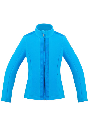 Dziecięca bluza dziewczęca Poivre Blanc W21-1702-JRGL Micro Fleece Jacket diva blue