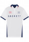 náhled T-shirt męski Hackett AMR Multi SS HM562568 White / Blue