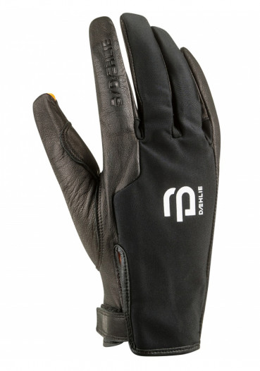 detail Męskie rękawiczki biegowe Bjorn Daehlie 332809 Glove Speed ​​Leather 99900