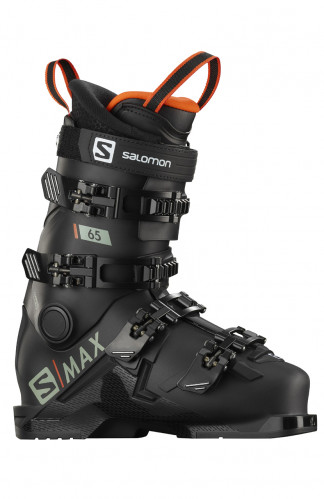 Dziecięce buty narciarskie Salomon S / MAX 65 Czarno / czerwone