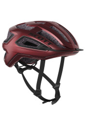 KASK ROWEROWY KASK SCOTT ARX (CE) BŁYSZCZĄCY CZERWONY