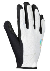 Rękawiczki rowerowe Scott Traction Tuned LF White/Black
