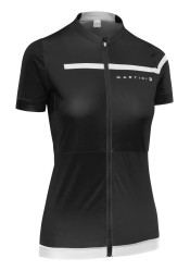 Damska koszulka kolarska Martini Vuelta Da Black/White