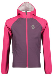 Dziecięca kurtka rowerowa Scott Jacket Jr WP Dark Purple/Carmine Pink