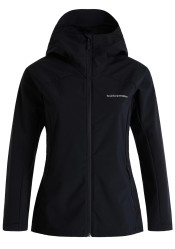 Damska kurtka Peak Performance W Explore Hood Jacket Black