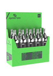 Scott SYN CO2 cartridge 25g thread. Silver 1 kus