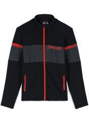 Męska bluza Spyder Speed ​​Full Zip Blk/vco