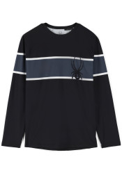 Spyder M Pump Lightweight-Crew Neck-black