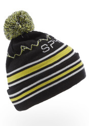 Dziecięca czapka Spyder Boys Mini Icebox Black/Yellow