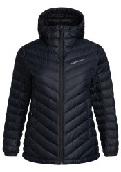 Peak Performance W Frost Down Hood Jacket Black