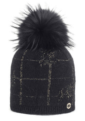Granadilla Alstrup Fur Beanie 001 Black