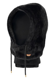Bluza damska z kapturem Barts Eliess Hood Black