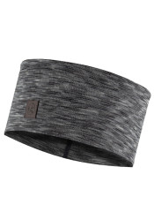 Opaska Buff 129735.952.10 Merino Wide Headband Multistripes Fog Grey