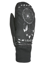Level Coral Mitt Black-White