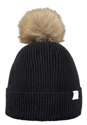 Dzianinowa czapka dziecięca Barts Cinder Beanie Black