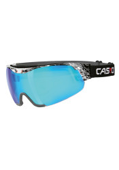 Casco Spirit Carbonic Splatter weiss-blauspiegel