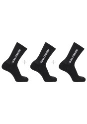 Salomon EVERYDAY CREW 3-PACK BLACK/BLACK