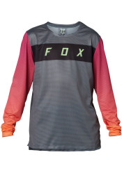 Fox Yth Flexair Ls Jersey Pewter