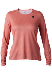 Fox W Flexair Ascent Ls Jersey Salmon