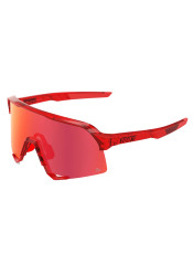 100% S3 - Gloss Translucent Red / Hiper Red Mirror lens