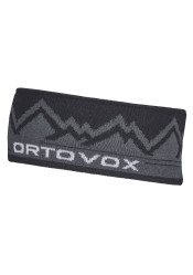 Čelenka Ortovox Peak Headband Black Raven
