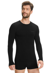 Męska koszulka termoaktywna Falke M WT Light Longsleeve Shirt Regular – Black (kod: 33233-3000)