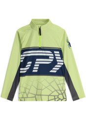 Spyder-Boys WEB 1/2 ZIP-LIME ICE