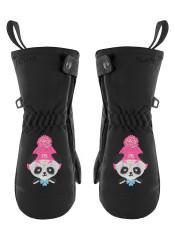 Poivre Blanc W23-1073-BBGL Ski Mittens Black