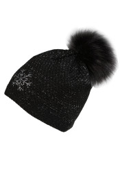 Czapka Sherpa damska PHAM czarna