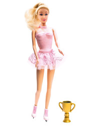 Jägerndorfer Eisläuferin Princess 28 cm – figurka łyżwiarki