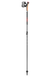 Leki Instructor Lite, dark anthracite-silvergray-bright red, 100 - 125 cm