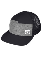 Pánská kšiltovka Ortovox Logo Air Trucker Cap Black Raven  