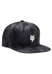 Fox Fox Head Camo Tech Snapback Black Camo