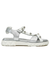Damskie buty Nis 2129610/2 Sandalo/Castoni Silver-White