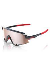 Okulary przeciwsłoneczne 100% SLENDALE – Gloss Carbon Fiber / Soczewki HiPER Crimson-Silver