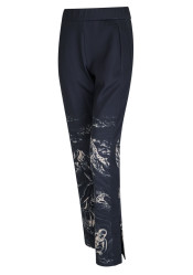 Damskie spodnie Sportalm 1826506665 Print Black