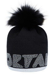 Czapka damska Sportalm 1829820682 Czarna
