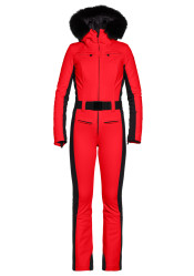 Goldbergh Parry Faux Border Ski Suit Flame