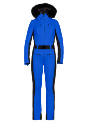 Goldbergh Parry Faux Border Ski Suit Dazzling Blue