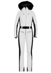 Goldbergh Parry Faux Border Ski Suit White