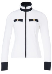 Goldbergh Renée Full Zip Cardigan White