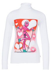 Goldbergh Femme Long Sleeve Tee White