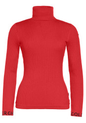 Goldbergh Mira Long Sleeve Knit Sweater Flame