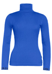 Goldbergh Mira Long Sleeve Knit Sweater Dazzling Blue