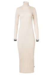 Goldbergh Mireille Long Sleeve Knit Dress Champagne