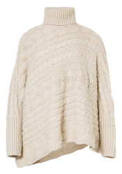 Goldbergh Twist Oversize Knit Sweater Champagne
