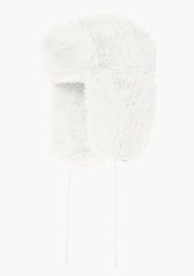 Goldbergh Cher Fluffy Aviator Hat Cream