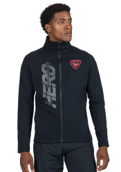 Pánská mikina Rossignol NEW Hero Classique Clim Full-Zip Black