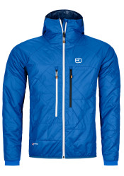 Pánská bunda Ortovox Swisswool Piz Boe Jacket Men's Blue Note