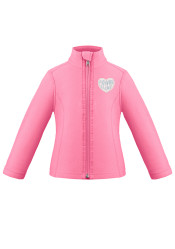 Bluza dziecięca Poivre Blanc W24-1500-Bbgl Micro Fleece Jacket Orchid Pink